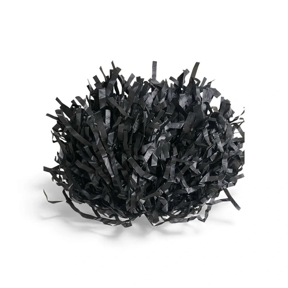 Single Black Mini Pom Pom